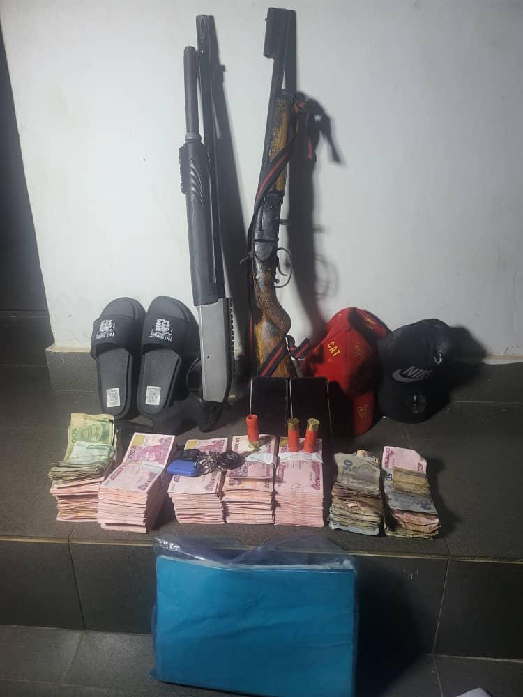 Police recover stolen cash, firearms after shoot-out with criminals in Anambra